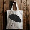 Vector Umbrella Silhouette for Graphic Design and Crafting A simple vector illustration of an umbrella silhouette, suitable for graphic design projects.