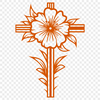 Artistic Cross In SVG - Free Digital Download