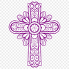 Artistic Crucifix SVG, PNG, PDF And DXF Files