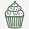 Beautiful Cupcake In PNG Format - Free Download