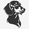 Beautiful Dachshund SVG, PNG, PDF And DXF Files