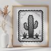 Stunning Cactus - Cricut DXF