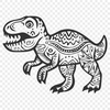 Free Dino In DXF For Free Download