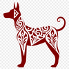 Free Standing Dog Vector Image - SVG