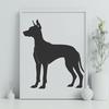 Creative Standing Doberman Pinscher PNG