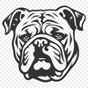 Beautiful Dog In DXF For Free Download