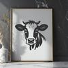 Cow In SVG Format - Free Commercial Use License