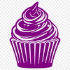 Unique Cupcake Digital Drawing SVG - Free Download