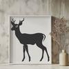 Unique Deer - Laser Engraver DXF