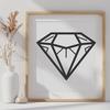 Free Diamond In SVG - For Free Download, Commercial Use