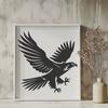 Creative Flying Eagle Artwork