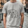 Cute Standing Safari Animal - PNG