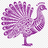 Artistic Turkey In PNG Free Commercial Use Download