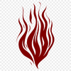 Stunning Flames In SVG, PNG, PDF And DXF File Formats - Free