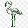 Creative Flamingo DXF