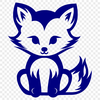 Cute Fox SVG - Free Commercial Use Download