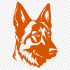 Unique German Shepherd PNG