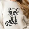 Lemur Printable Image In SVG, PNG, PDF And DXF Formats