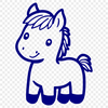 Horse Vector Craft File In SVG, PNG, PDF And DXF Formats