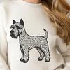 Unique Miniature Schnauzer Vector Image PDF - Free Download