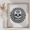 Skull Vector Art In PNG & SVG - Free Digital Download