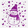 Free Snowman In SVG Free Commercial Use Download