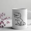 Beautiful T Rex - Cricut PNG