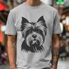 Beautiful Yorkshire Terrier - PNG Format