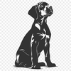 Great Dane Vector Image In SVG, PNG, PDF And DXF File Formats