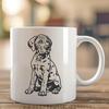 Artistic Great Dane - Laser Engraver DXF