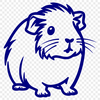 Guinea Pig Vector Image In PNG & SVG - Free Digital Download