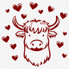 Beautiful Cow - Farm SVG Free Download