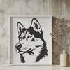 Husky In DXF For Download, Free Commercial Use