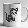 Stunning Kitten - DXF Format