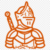 Stunning Knight Drawing - Free DXF Download