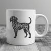 Standing Labrador Retriever - SVG