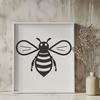 Bee Digital Drawing In PNG File Format For Free Download