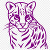 Unique Big Cat Vector Craft File - Free PDF Download