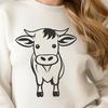 Beautiful Cow - For Sublimation Project