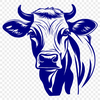 Stunning Cow Stencil - Free SVG Download