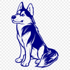 Free Creative Husky Design