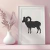 Beautiful Sheep - Farm Animal PNG