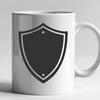 Protective Symbol Vector Illustration Vector graphic illustration of a shield with armor details.