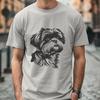 Stunning Shih Tzu Vector Art