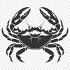 Stunning Crab DXF