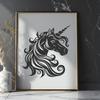 Artistic Unicorn - Laser Cutter PDF