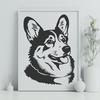 Free Welsh Corgi Vector Drawing In PNG For Free Download