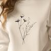 Beautiful Wild Flower - DXF For Commercial Use