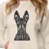 Artistic Doberman Pinscher - Glowforge PDF