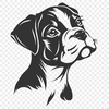 Boxer Vector Illustration In PNG File Format For Free Download